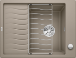 Virtuvės plautuvė BLANCO ELON 45 S, 524821, triufelio (su ekscentriniu ventiliu)