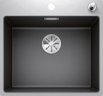 Plautuvė Blanco SUBLINE 500-IF/A 524111, antracito (su ekscentriniu ventiliu)