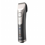 Profesionali plaukų kirpimo ma&scaron;inėlė OSOM Professional Hair Clipper P9 OSOMHCP9, ličio jonų baterija, 100-240V, 50/60 Hz, pilka