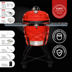 Kepsninė KAMADOCLUB PRO 2 PREMIUM+, raudona
