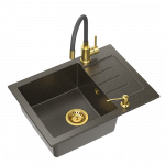 Plautuvė su mai&scaron;ytuvu ir dozatoriumi Quadron ART JOHNNY 116 (60x44x18,5), ARTJ6044G1BP_3323503PVDG1_D