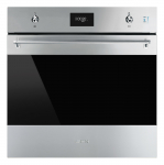 Įmontuojama orkaitė su garų funkcija Smeg SOP6301S2X