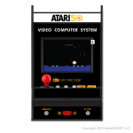 MY ARCADE Nano Player ,,Atari" ne&scaron;iojama žaidimų konsolė, 75 žaidimai viename