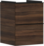 Spintelės korpusas Hansgrohe Xelu Q 54022670, tamsiai ruda, rankenos apdaila juoda matinė