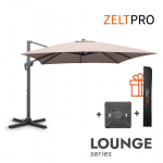 Lauko skėtis su Solid padu (užvalkalas dovanų) Lounge Taupe