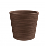 Nicoli &oslash;40x35cm vazonas Hermes 40 rūdinto plieno spalvos