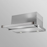 Įmontuojamas gartraukis Allenzi S4 60 INOX LUX