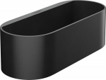 Gili lentynėlė Hansgrohe WallStoris, 27912670, juoda matinė
