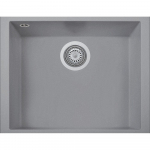 Virtuvės plautuvė PLADOS ONE ON5610, montuojama po stalvir&scaron;iu, titano, ON5610ST-42