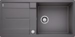 Plautuvė Blanco METRA XL 6 S-F 518883, akmens pilka (su ekscentriniu ventiliu)
