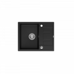 Plautuvė Quadron MORGAN 116, HB8210U7-BS_P2O, anglies juoda