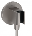 Sieninė du&scaron;o žarnos jungtis su laikikliu du&scaron;ui Hansgrohe FixFit S, 26888340