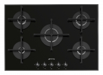 Įmontuojama dujinė kaitlentė Smeg PV175B3