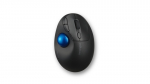 Kensington ProFit Ergo TB450 Trackball Belaidė pelė, RF Wireless + Bluetooth, 1600 DPI, Black/Blue