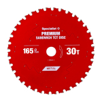 SPECIALIST+ pjovimo diskas Sandwich 165x20x30T