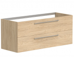 Spintelė po dvigubu praustuvu Kame Gama, BUD/12-3DR/35, 120 cm, &Scaron;viesus ąžuolas
