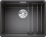Virtuvinė įmontuojama plautuvė Blanco ETAGON 500-F 526343, antracito