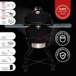 Kepsninė KAMADOCLUB PRO 2 PREMIUM+, juoda