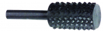 Rasp with flat end mill &Oslash;15 mm