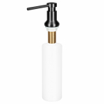 Skysto muilo dozatorius plautuvei TURTL DH, grafito