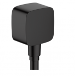 Potinkinė jungtis du&scaron;o žarnai Hansgrohe FixFit Wall, 26457670, juoda matinė