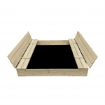 Smėlio dėžė HATIS, 140x140 cm