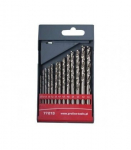 GRĄŽTAI METALUI 2.0-8.0MM 13VNT.HSS DIN338 &Scaron;LIFUOTI PROLINE