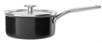 Emaliuotas tro&scaron;kintuvas su dangčiu KitchenAid 18 cm, 2 l