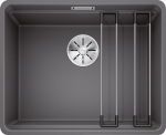 Įmontuojama virtuvinė plautuvė Blanco ETAGON 500-F 526344, akmens pilka
