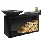 Lauko grilis OFYR ISLAND BLACK 100-100 Ceramic Dark Grey