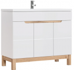 Vonios spintelė Comad BALI WHITE 825-100 CM FSC