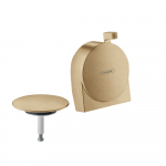 Vonios sifonas Hansgrohe Exafill S 58117140, bronza