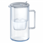 Geriamo vandens filtras Aquaphor Glass Maxfor+, pilkas