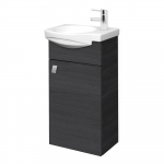 Apatinė pakabinama vonios spintelė Riva SA 40-11 Woodflow Ash
