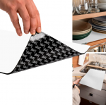 Metalinis nanogelio kilimėlis magnetiniams indams Silwy A000-1100-1, BALTAS