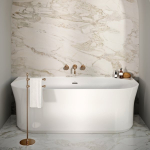 Akrilinė vonia Ravak Vonia Ypsilon Wall 1780x860, XC00100028, sniego baltumo