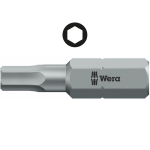 Wera Hex-Plus antgalis SW 1/4" x 25 mm, 840/1 Z