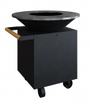 Lauko grilis OFYR CLASSIC BLACK STORAGE 100-100 PRO, Black