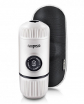 Rankinis maltos kavos aparatas su dėklu WACACO NANOPRESSO CHILL WHITE