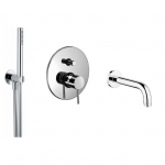 Potinkinė vonios sistema Paffoni Light, KIT-LIG015CR, chromo