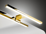 Vonios veidrodžio/spintelės &scaron;viestuvas Comad JULIET GOLD LAMPKA LED 30