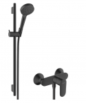 Du&scaron;o komplektas Hansgrohe Vernis Blend, 26958670, juodas matinis