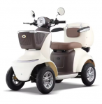 Elektrinis keturratis/ mopedas/ motoroleris Lunar 1, 1kW, 20AH, EEC, baltas