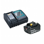 Akumuliatoriaus ir įkroviklio komplektas MAKITA 191A24-4 ( BL1830B + DC18RC )