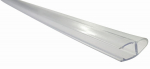 Tarpinė D formos 4mm 2.2m plastikinė