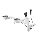 Automatinis dugno vožtuvo ir persipildymo rinkinys Hansgrohe D17-11, 43938000