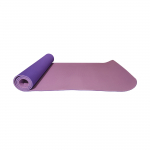 Dvipusis gimnastikos/jogos kilimėlis TPE KP-189, violetinis/&scaron;viesiai violetinis