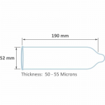 Pasante prezervatyvai "Jautrumas" (3 vnt.)