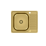 Nerūdijančio plieno plautuvė Quadron Kevin 116 HD5848PVDBSG1, aukso