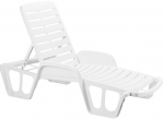 Gultas Verners Fisso 91000, baltas, 192 cm x 71 cm x 100 cm